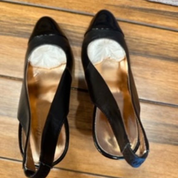 Gomax size 6 black heels with strap - Picture 4 of 7